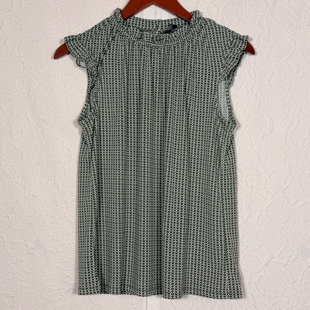 Adrianna Papell NWT Cap Flutter Sleeve Blouse Top Size S